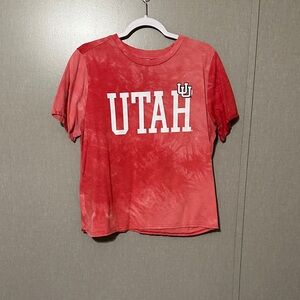 Utah Women's Red Short Sleeve Tee